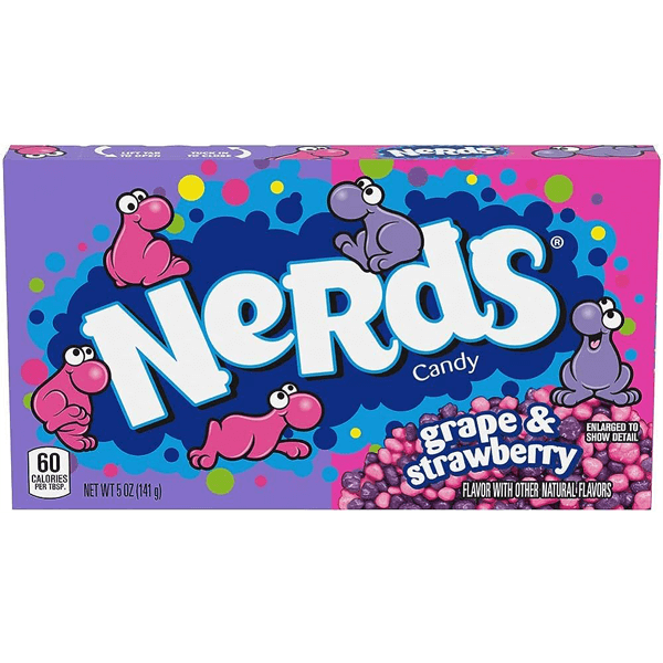  NERDS THEATER BOX ΚΟΥΤΙ GRAPE & STRAWBERRY
