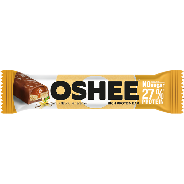 OSHEE ΜΠΑΡΑ ΠΡΩΤΕΙΝΗΣ 27% ΒΑΝΙΛΙΑ & ΚΑΡΑΜΕΛΑ