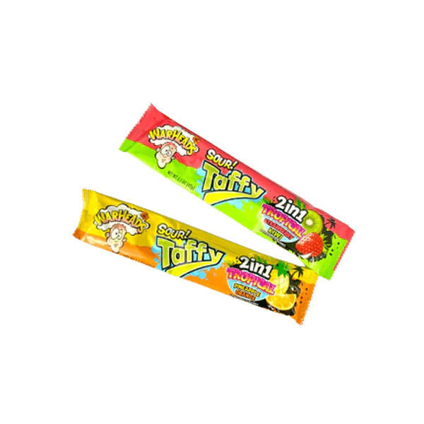 WARHEADS SOUR TROPICAL TAFFY