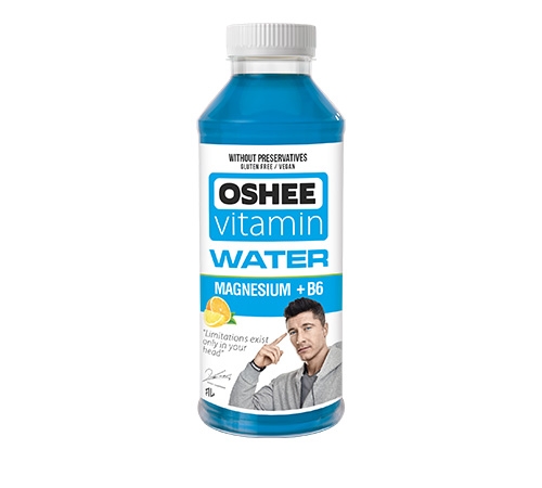 Oshee Vitamin Water 555ml (γεύση λεμόνι και πορτοκάλι)